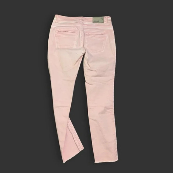Coccara Embroidered Low  Rise Pink Jeans - Picture 3 of 8